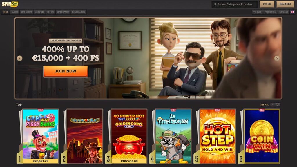 homepage van casino zonder cruks spinboss